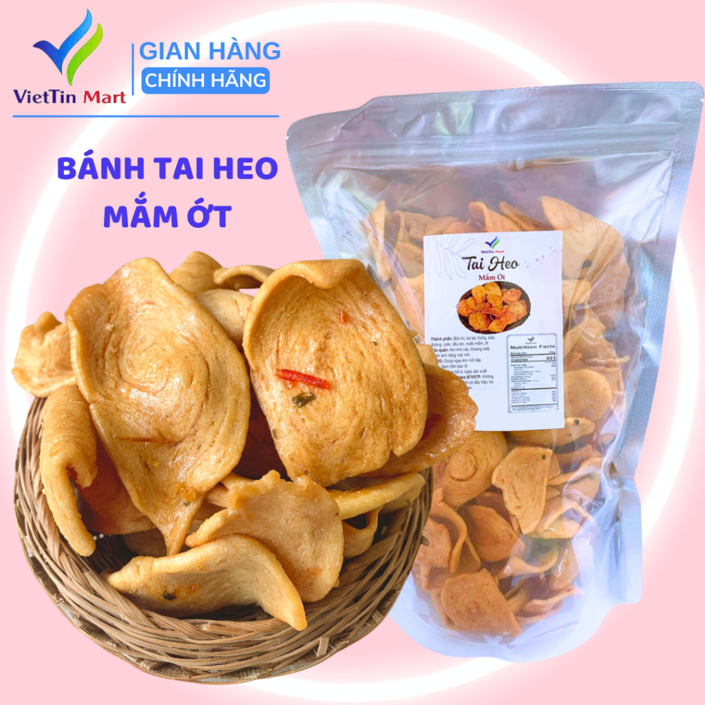 Bánh Lỗ Tai Heo Mắm VIETTINMART 500G