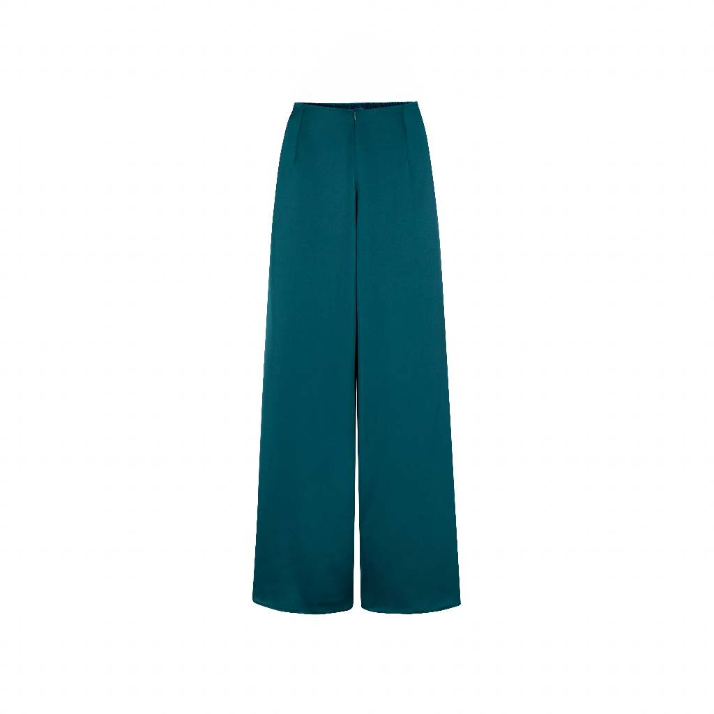 TUBYCATU | Multi-colored wide-leg silk pants