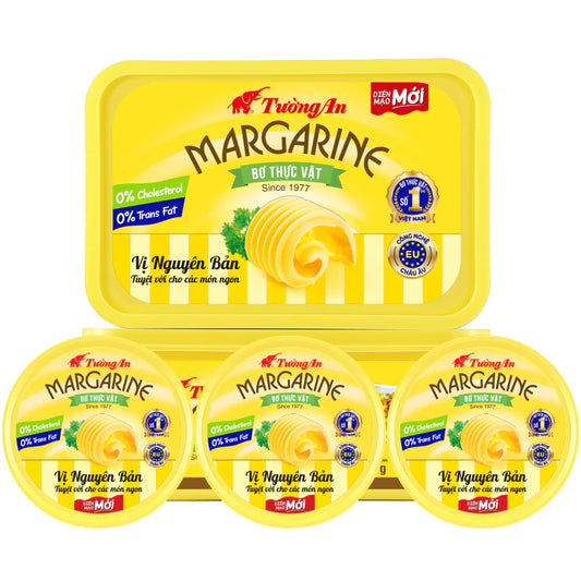 BƠ THỰC VẬT TƯỜNG AN HỦ 200Gr và 800GR - Tiện lợi, hàng mới, diện mạo mới