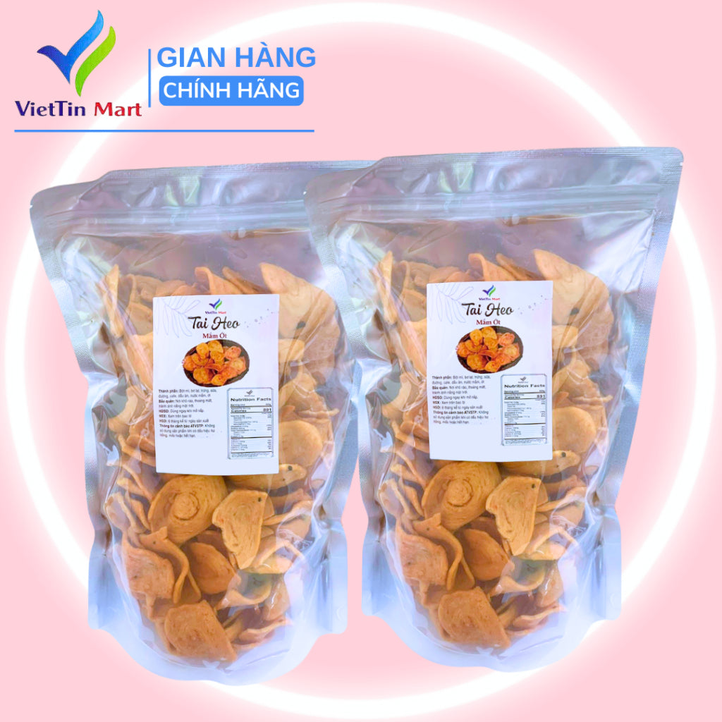 Bánh Lỗ Tai Heo Mắm VIETTINMART 500G