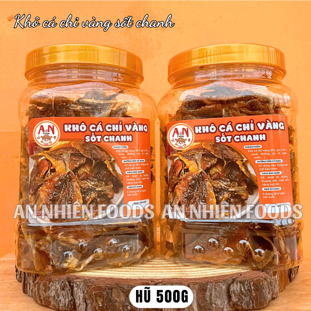 Khô cá chỉ vàng sốt chanh (có video)