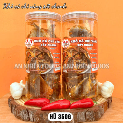 Khô cá chỉ vàng sốt chanh (có video)