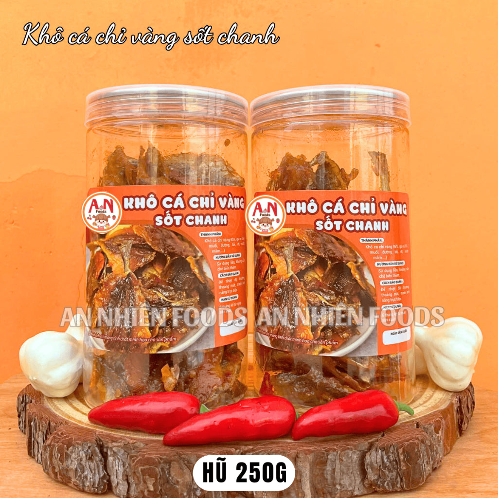 Khô cá chỉ vàng sốt chanh (có video)