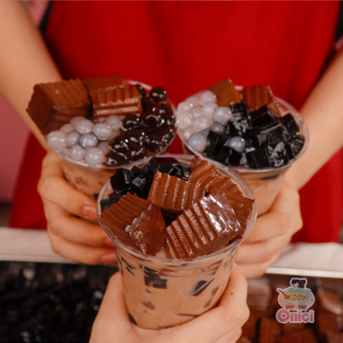 SET LÀM PUDDING TRỨNG, DÂU, SOCOLA, MÔN,MATCHA