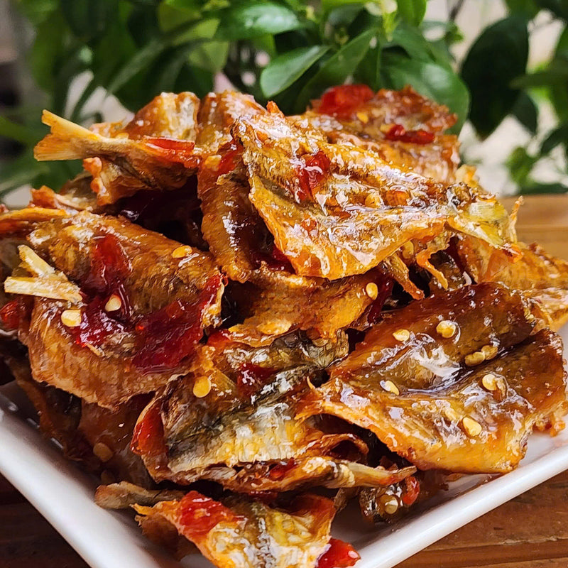 Khô cá chỉ vàng sốt chanh (có video)