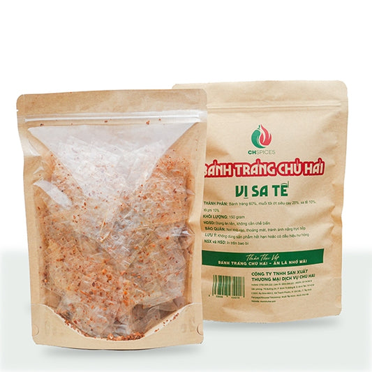 Bánh tráng SA TẾ - Bánh tráng trộn Chú Hải - Snack ăn vặt bánh tráng Tây Ninh (dùng chay được) |  Việt Nam