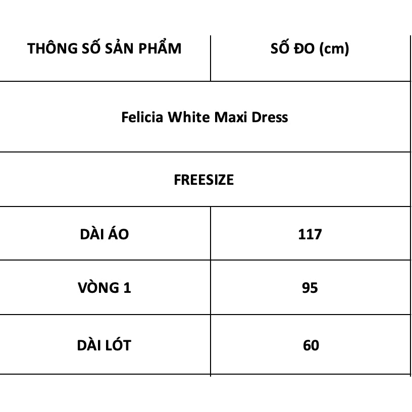 TUBYCATU | Đầm voan tơ Felicia White Maxi Dress
