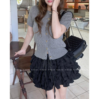 TUBYCATU | Áo dệt kim vặn thừng Nadia Knit Top