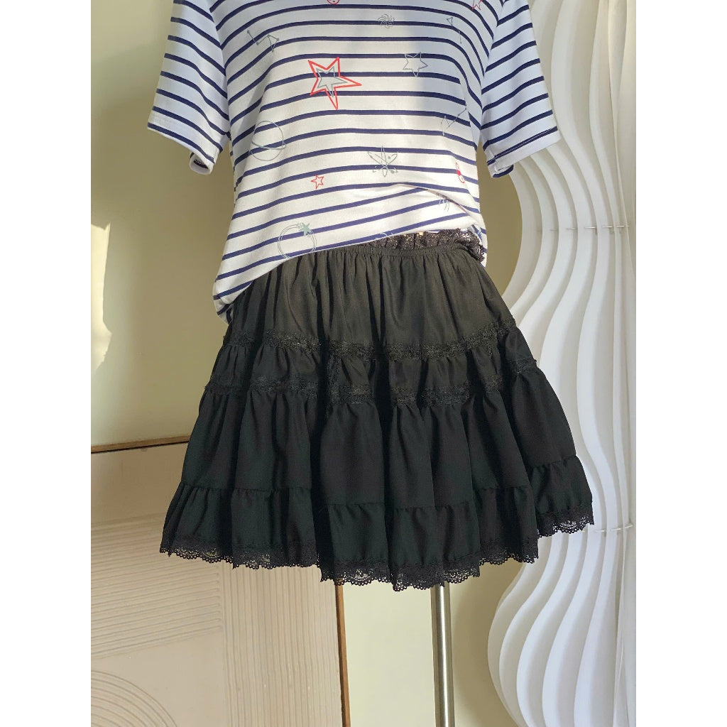 TUBYCATU | Alida white/black skirt